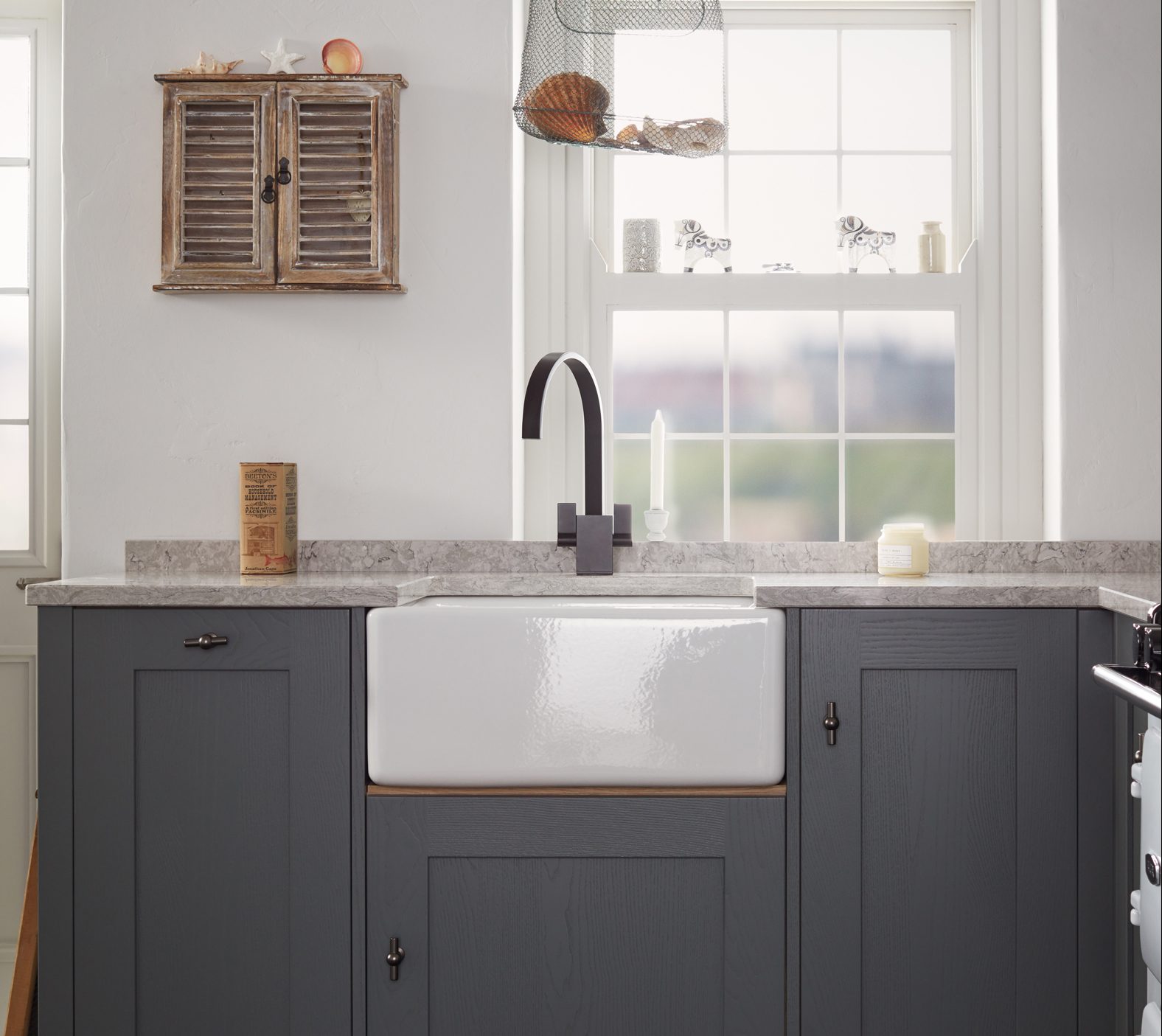 Single Belfast sink by Abode