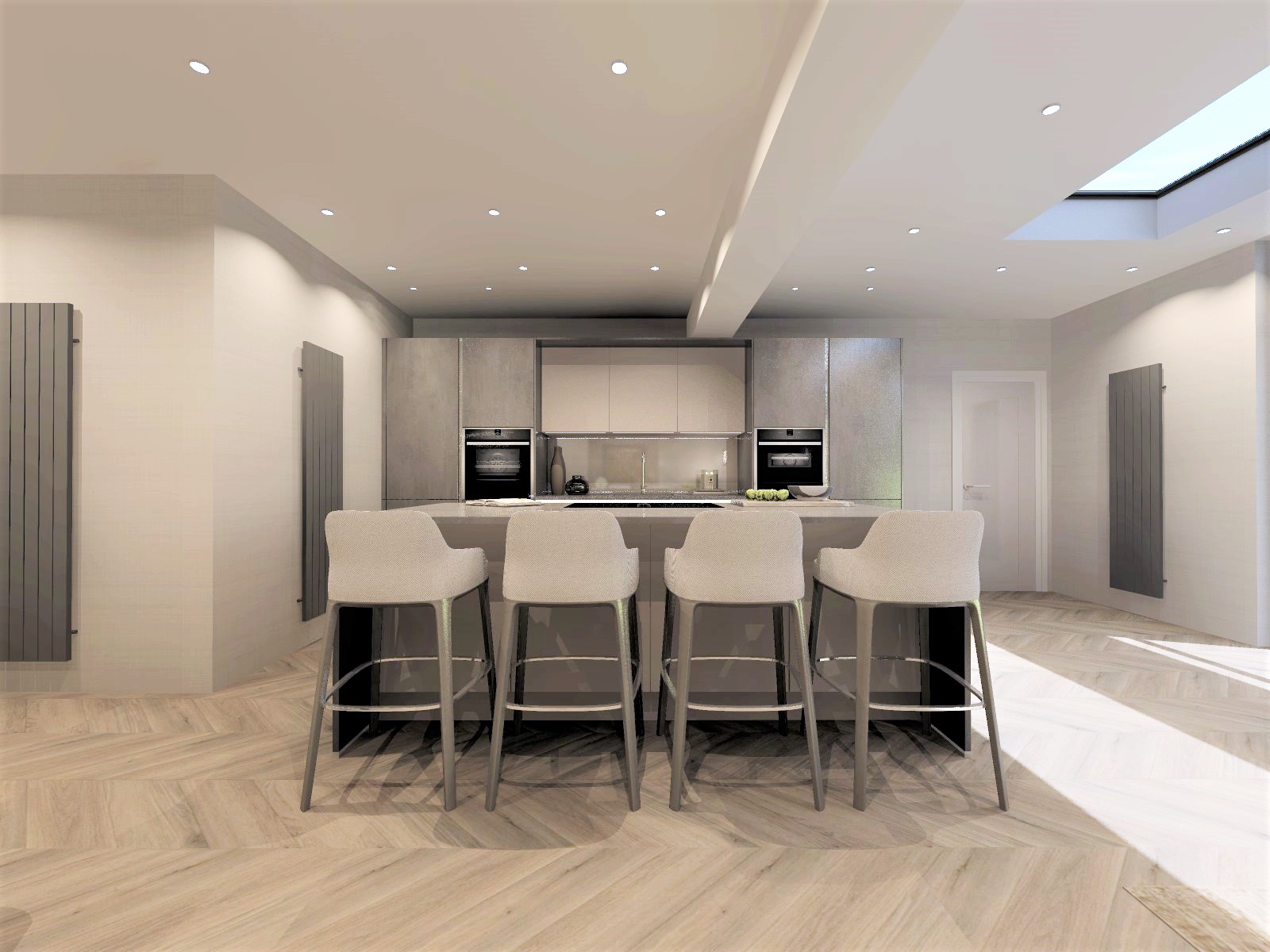 Cómo diseñar una cocina familiar perfecta por Silver Birch Interiors ...